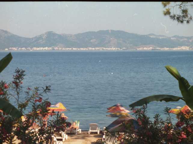 Blick aufs Meer Richtung Stadt