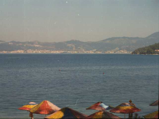 Meeresblick zur Stadt Marmaris