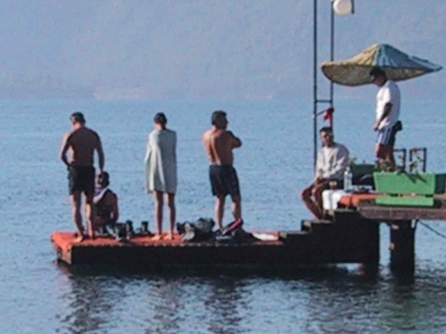 Temperaturkontrolle zum Wasserschi fahren
