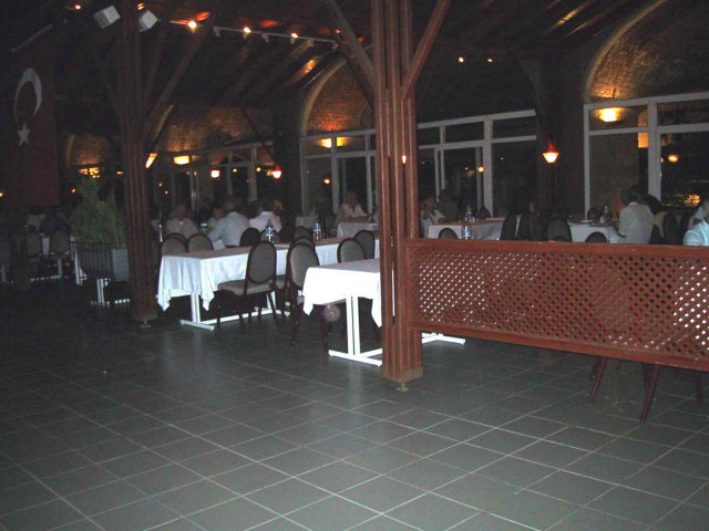 Abendessen vom frühen Abend bis in die Nacht
